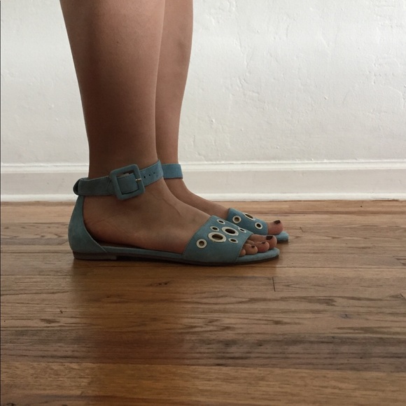 Light blue sandals - Picture 4 of 4